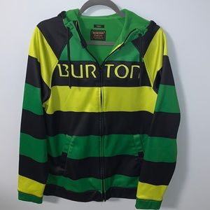 Burton fleece zip-up hoodie